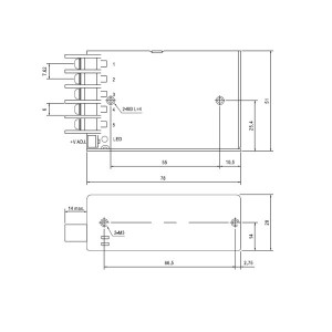 Fuente de alimentación 24V IP20 - Tridonic