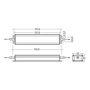 Fuente de alimentación 24V IP20 - Tridonic