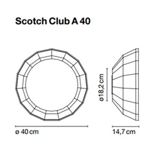 Suspension de Scotch Club - Marset