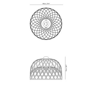 Emperor suspension - Moooi